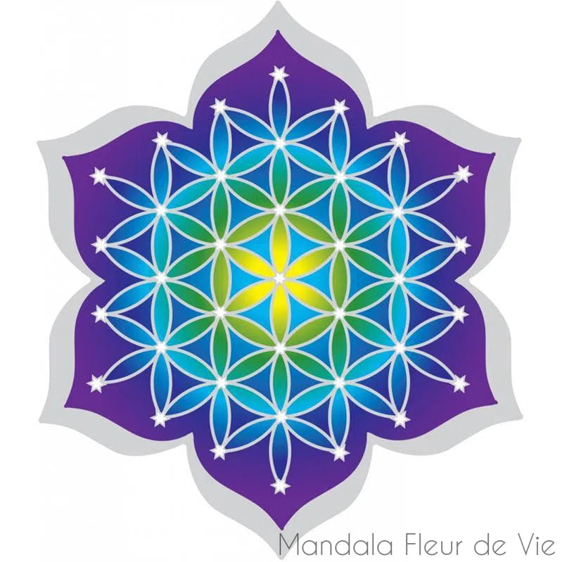 Stickers Mandala Fleur de Vie Lotus