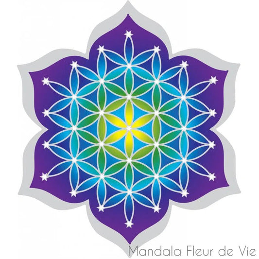 Stickers Mandala Fleur de Vie Lotus