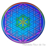 Stickers Mandala<br>Fleur de vie rond
