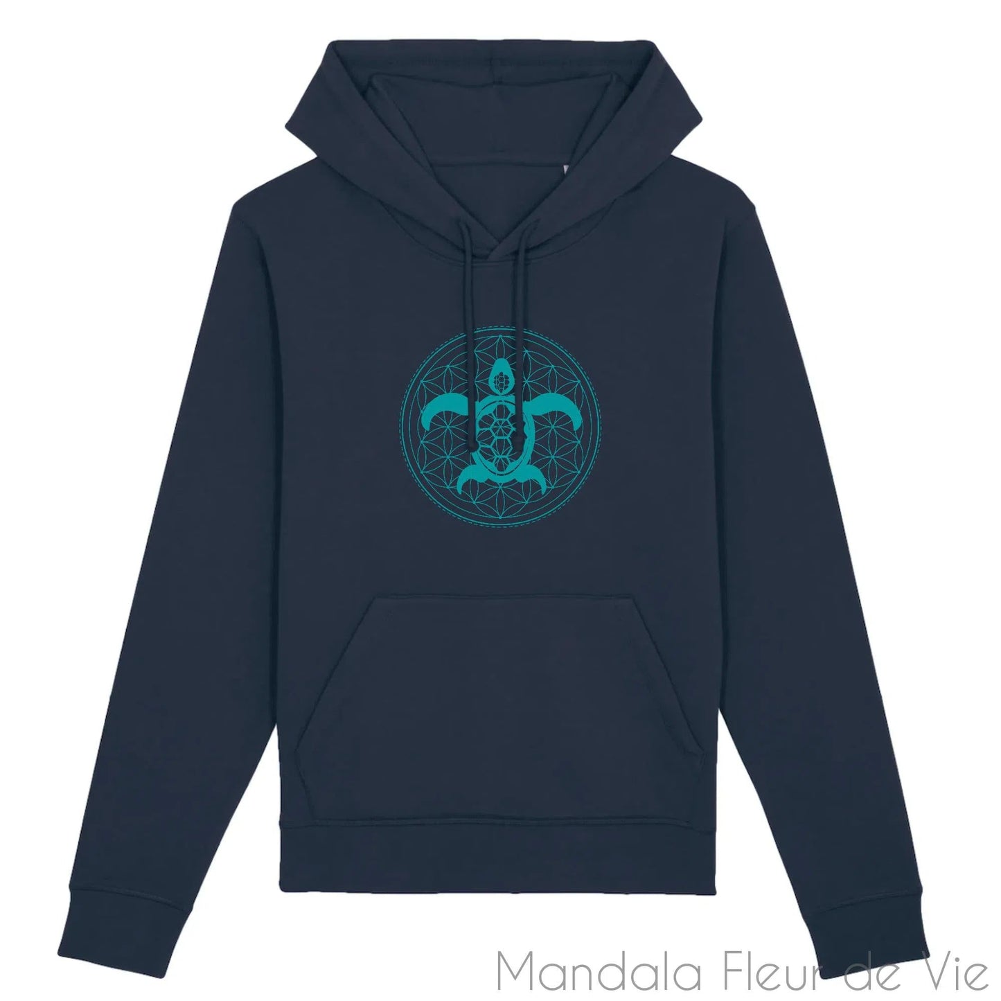 Sweat Fleur de Vie Mandala Tortue