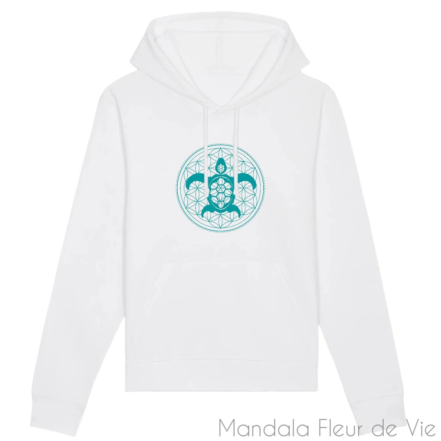 Sweat Fleur de Vie Mandala Tortue