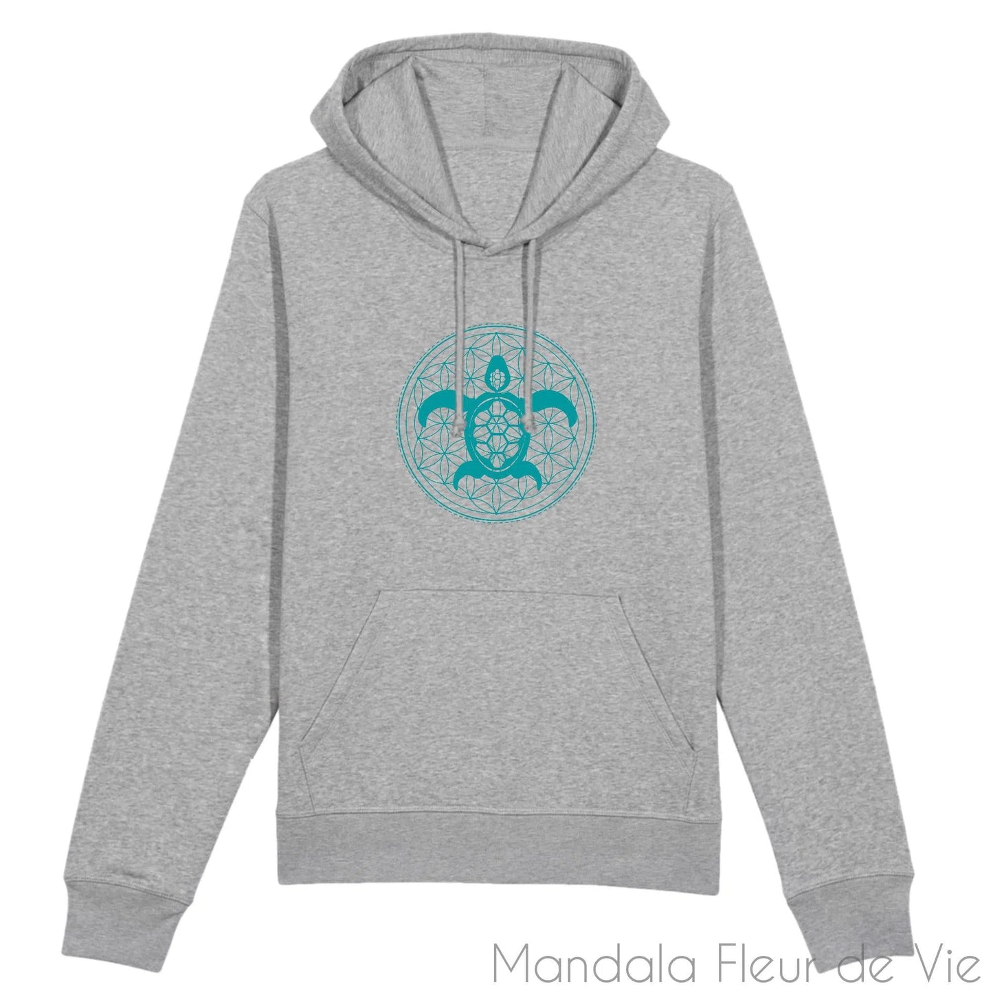 Sweat Fleur de Vie Mandala Tortue