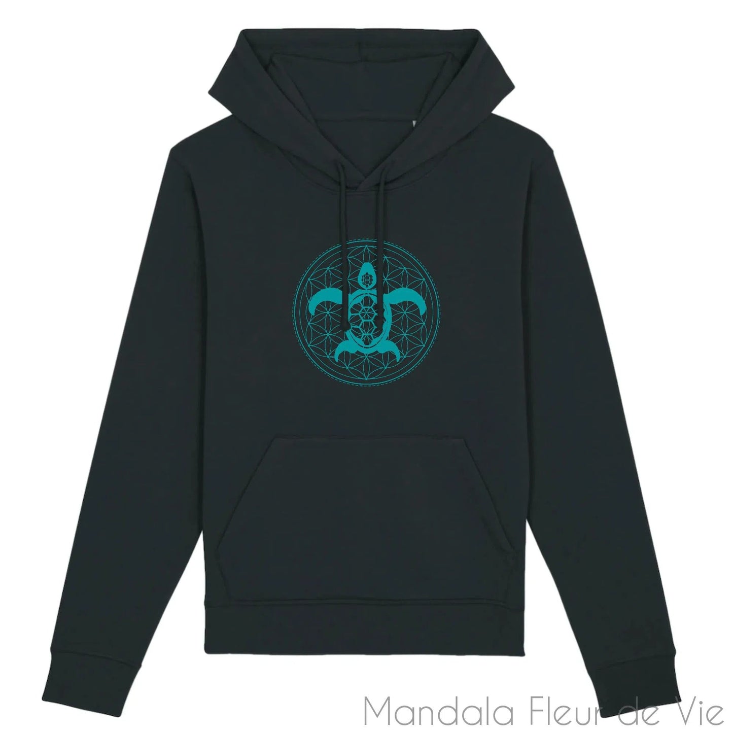 Sweat Fleur de Vie Mandala Tortue