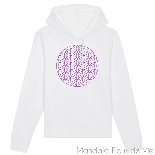 Sweat Made in FranceFleur de Vie Violette