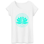 T Shirt Femme Mandala Lotus - Mandala Fleur de vie
