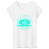 T Shirt Femme Mandala Lotus - Mandala Fleur de vie