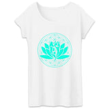 T Shirt Femme Mandala Lotus Mandala Fleur de vie