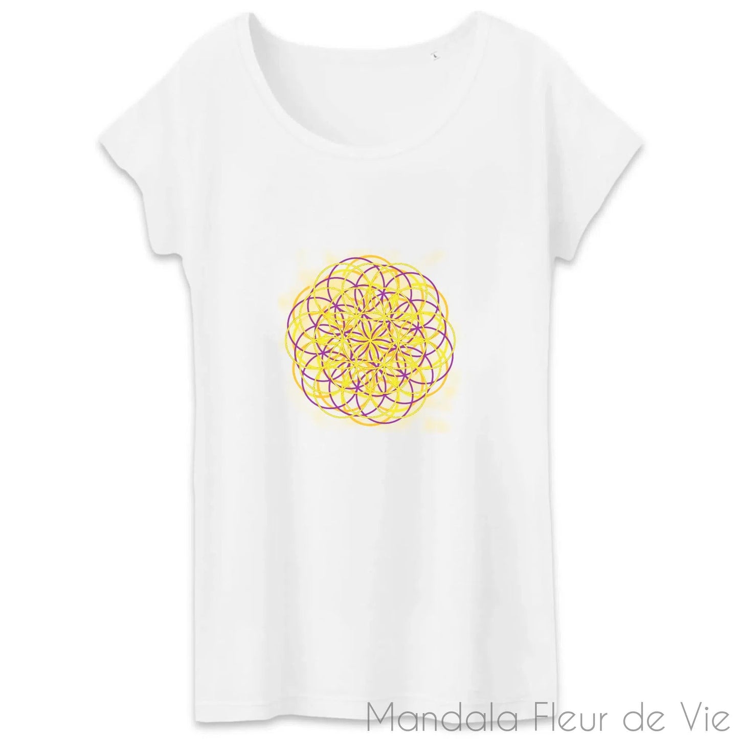 T Shirt Femme "Feux d'artifices de Fleurs de vie"