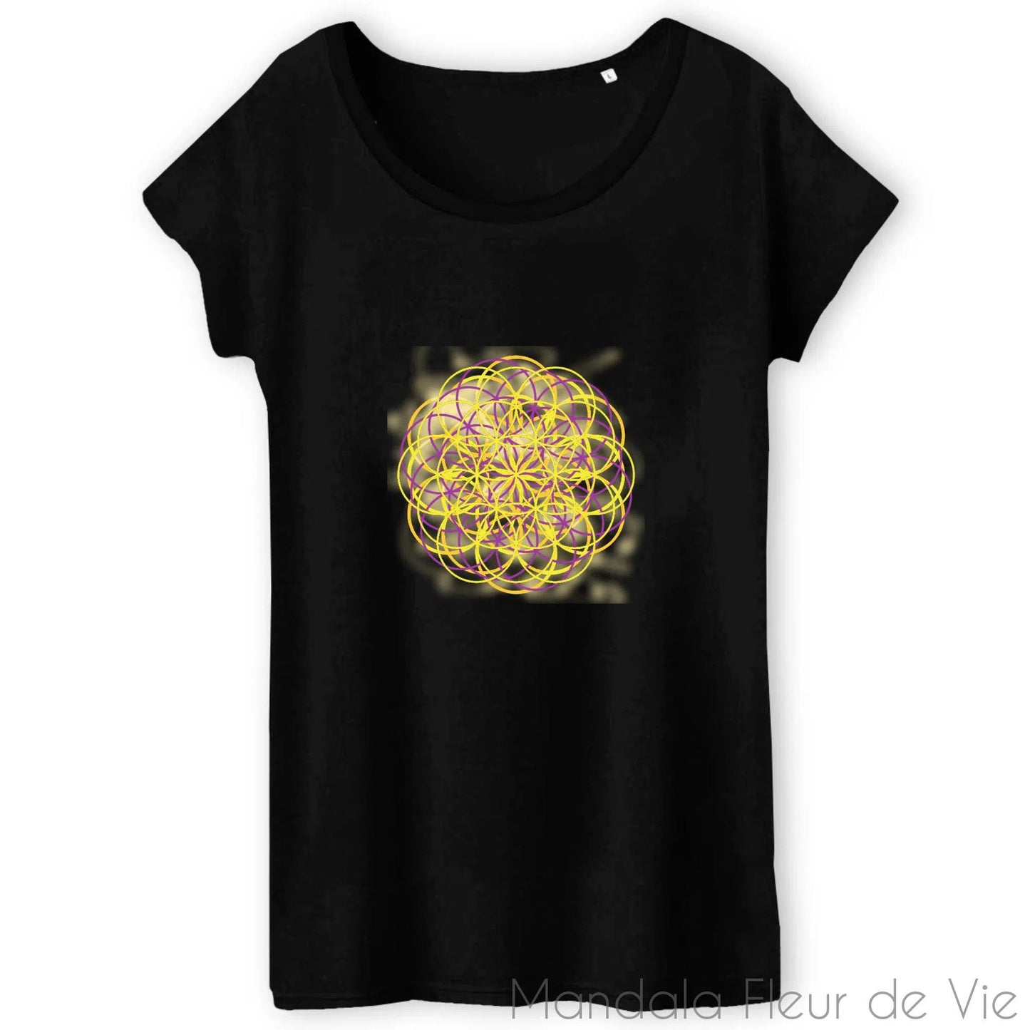 T Shirt Femme "Feux d'artifices de Fleurs de vie"