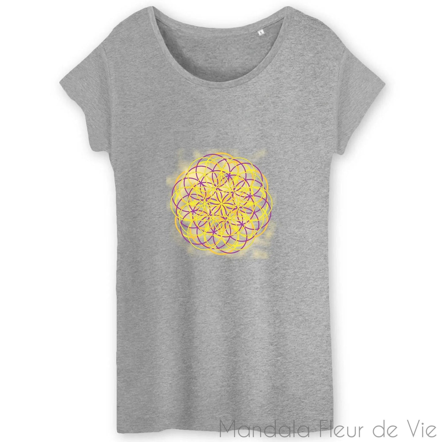 T Shirt Femme "Feux d'artifices de Fleurs de vie"