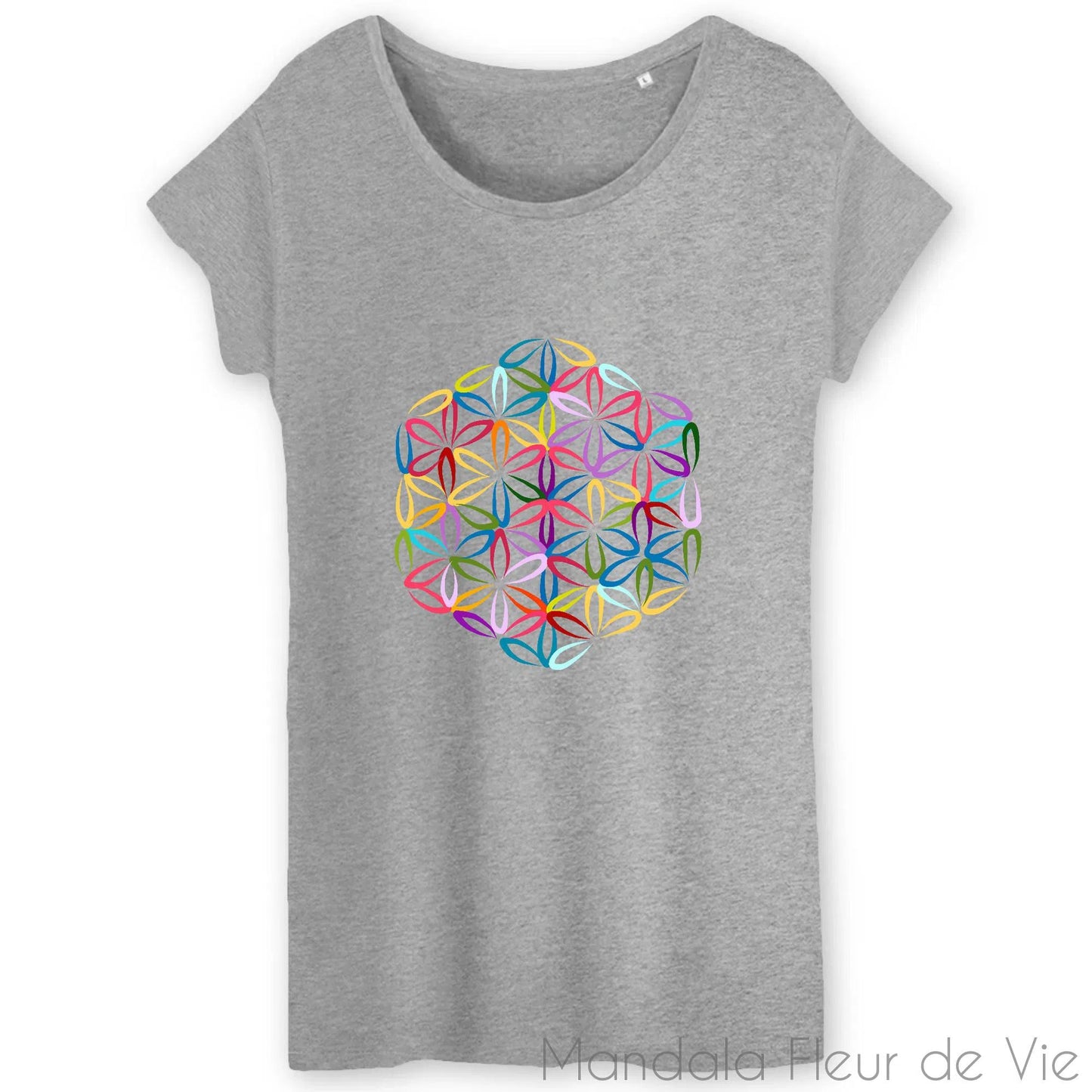 T Shirt Fleur de Vie Couleur "Harmonie"