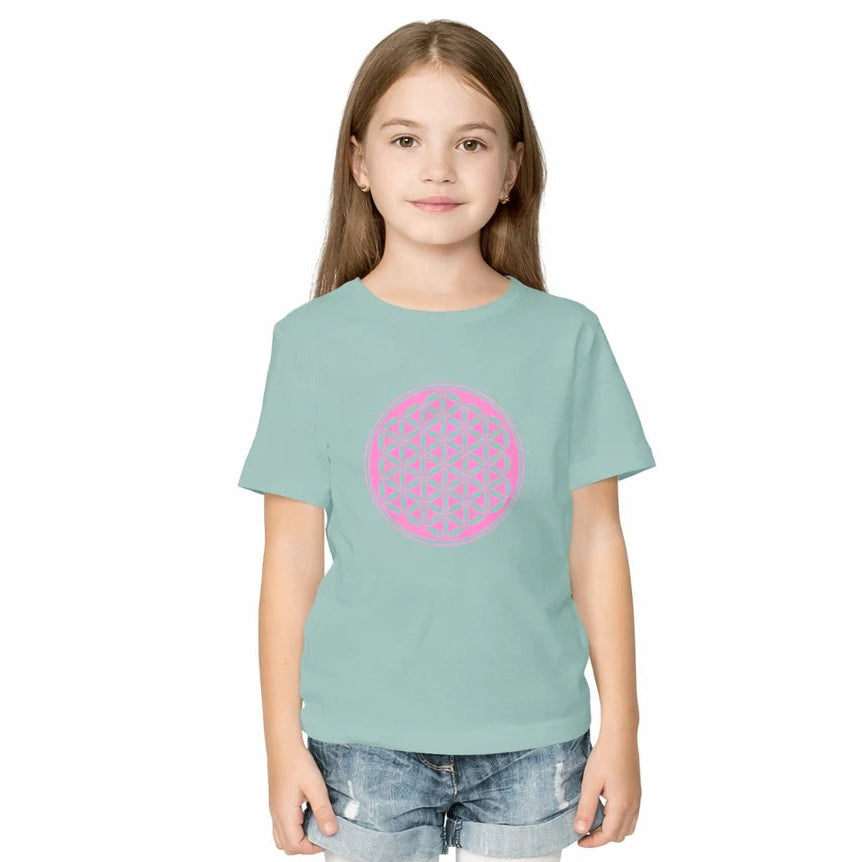 tee shirt fleur de vie fille