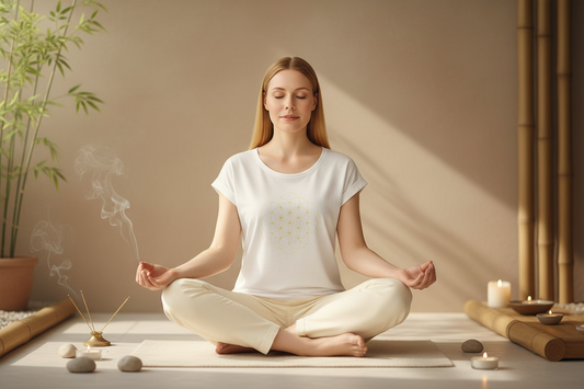 T-Shirt Fleur de Vie Liberté 