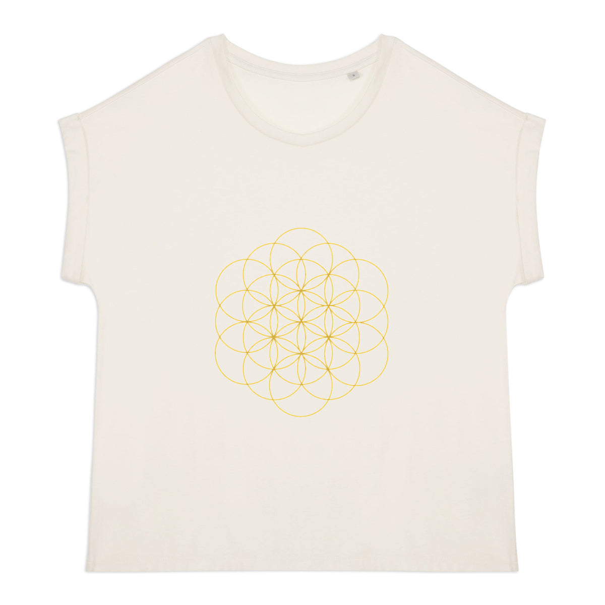 T-Shirt Fleur de Vie or