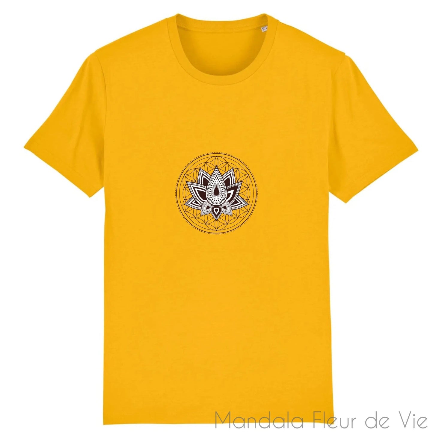 T Shirt Mandala Fleur de Vie Fleur de Lotus