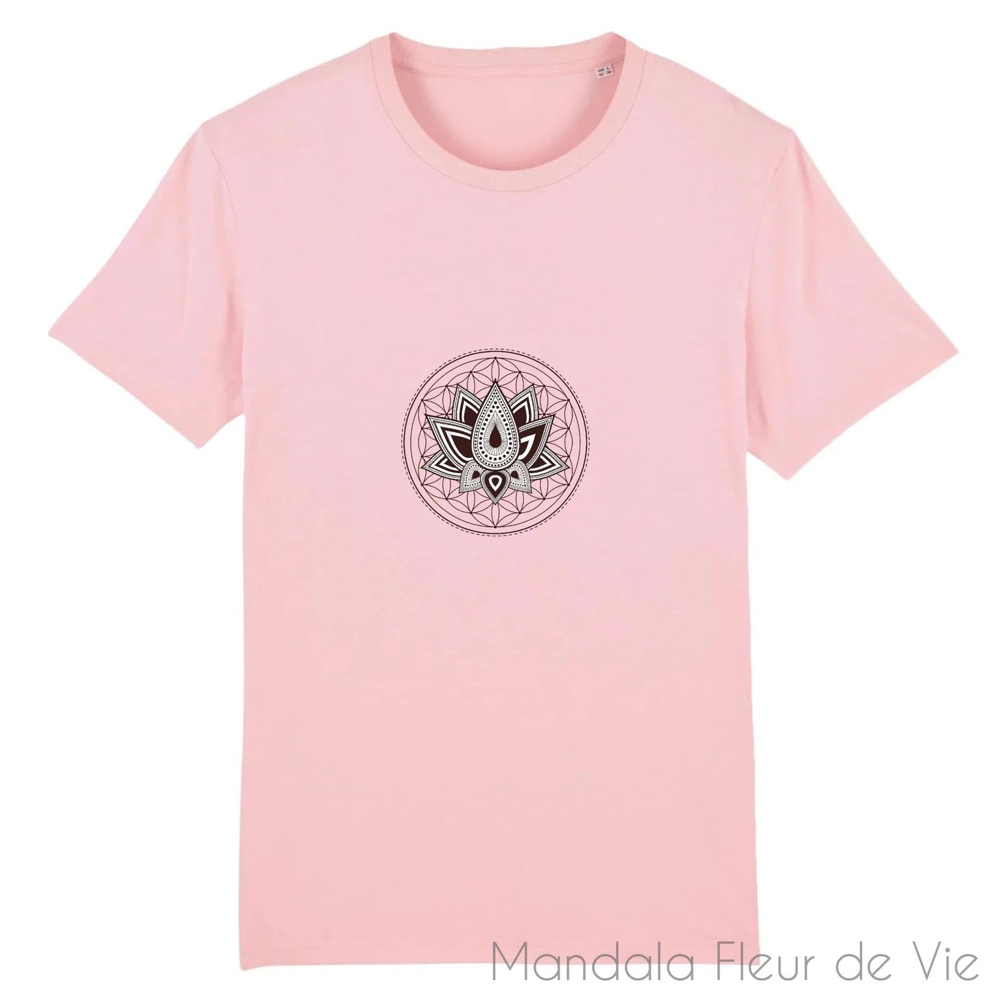 T Shirt Mandala Fleur de Vie Fleur de Lotus