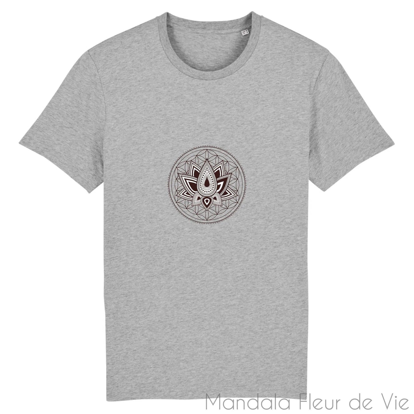 T Shirt Mandala Fleur de Vie Fleur de Lotus