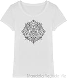 T-Shirt Mandala Loup