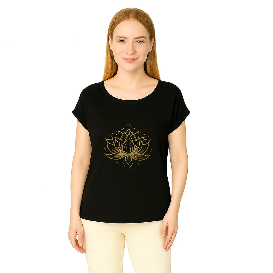 t-shirt lotus femme