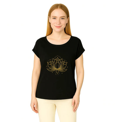 t-shirt lotus femme