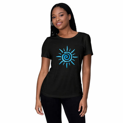 t-shirt femme spirituel soleil
