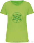 T-shirt Femme Bio Métatron Vert