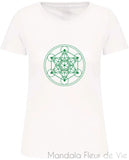 T-shirt Femme Bio Métatron Vert