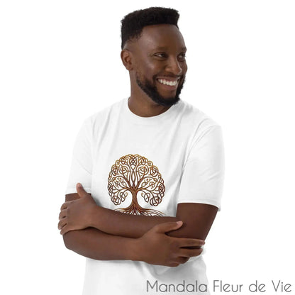 T-shirt Unisexe Arbre de Vie Celte - Mandala Fleur de vie