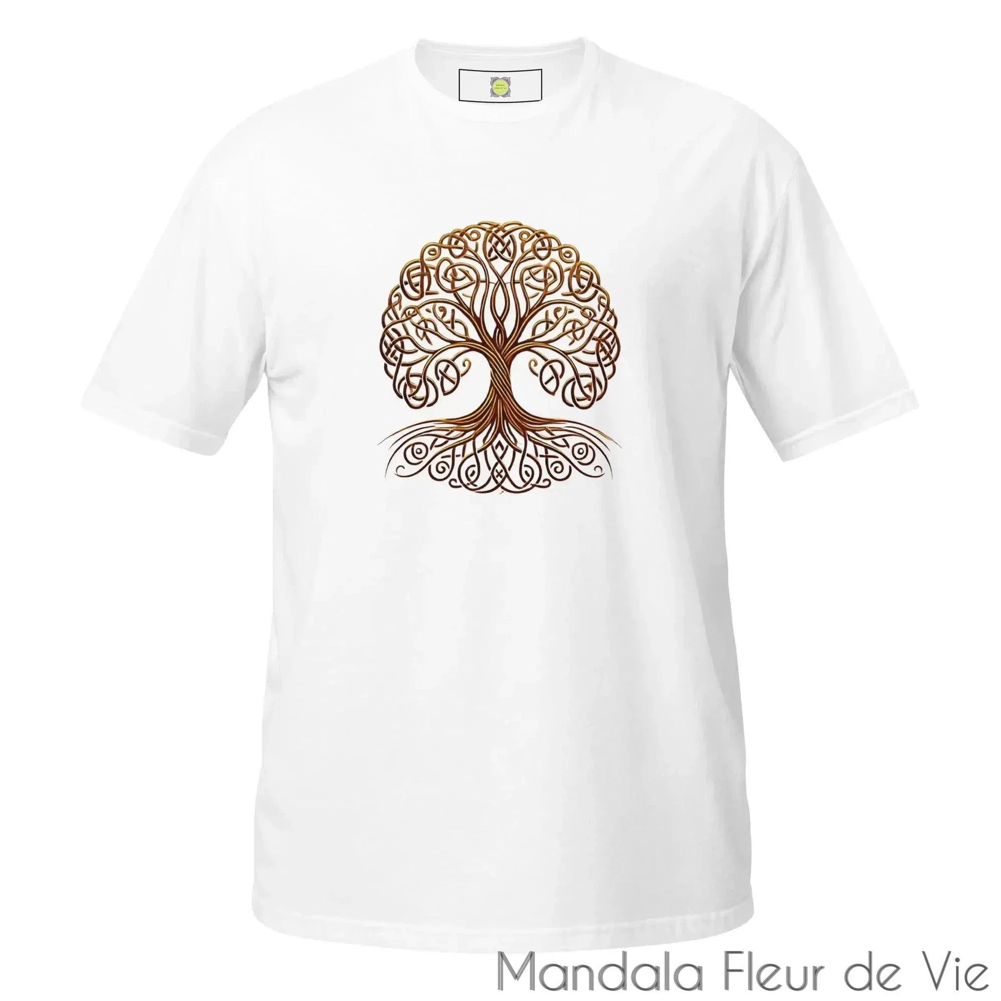 T-shirt Unisexe Arbre de Vie Celte - Mandala Fleur de vie