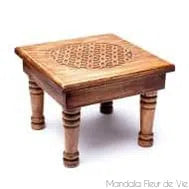 Table Fleur de Vie - Mandala Fleur de vie