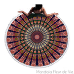 Tapis Mandala Indien Roue