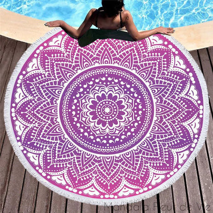 Tapis Mandala Violet