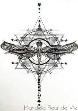 Tatouage Mandala Etoile