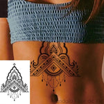 Tatouage Mandala Géométrie