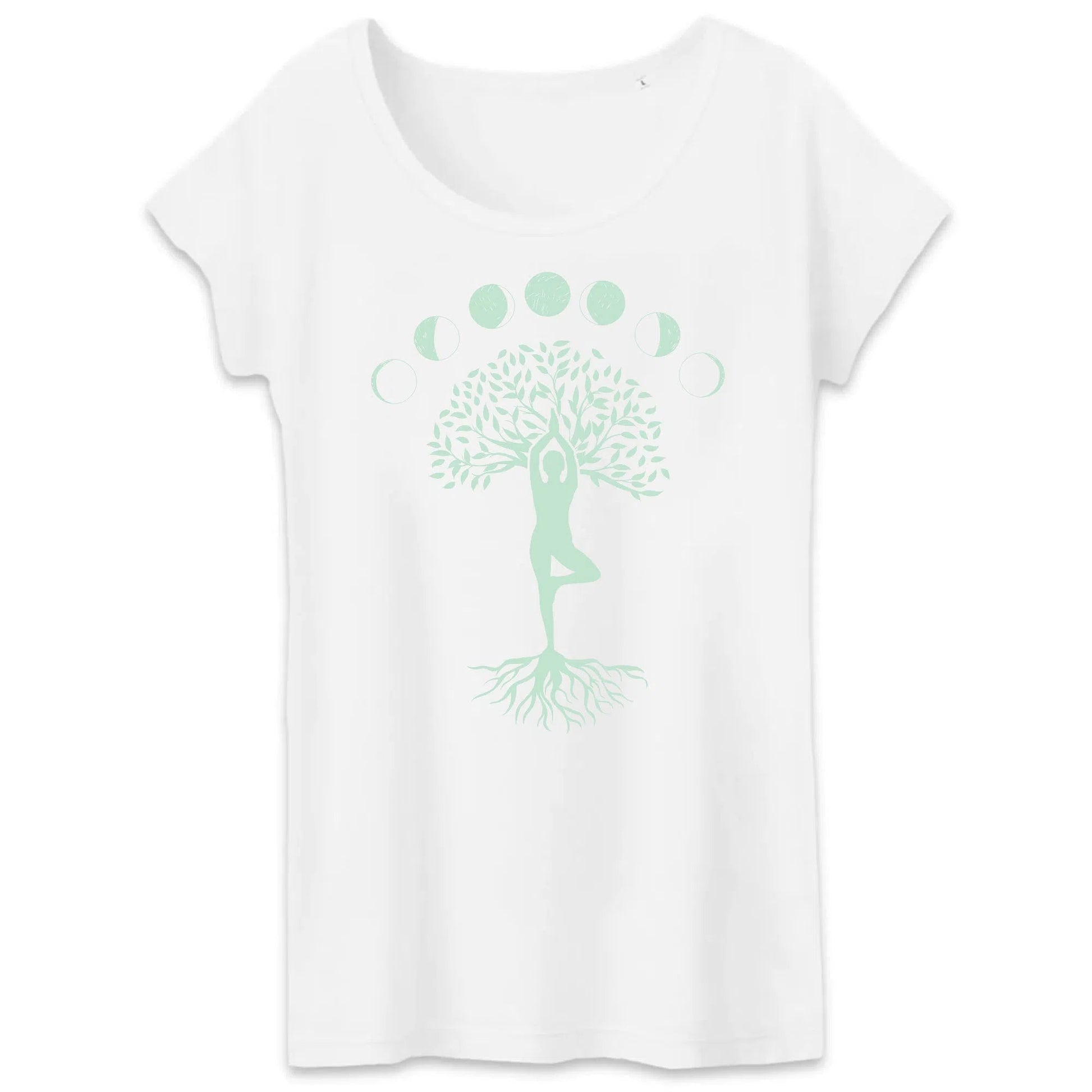 Tee Shirt Femme Arbre de Vie Yoga - Mandala Fleur de vie