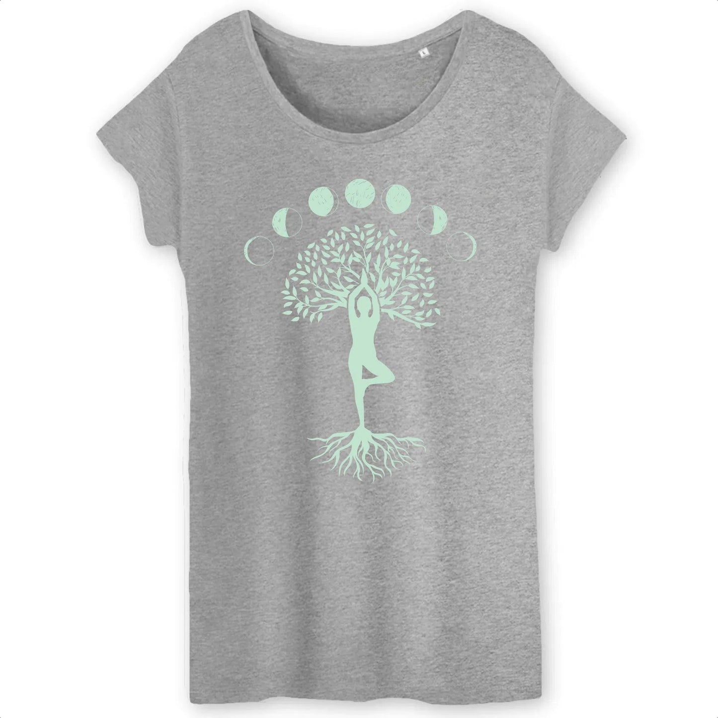 Tee Shirt Femme Arbre de Vie Yoga - Mandala Fleur de vie