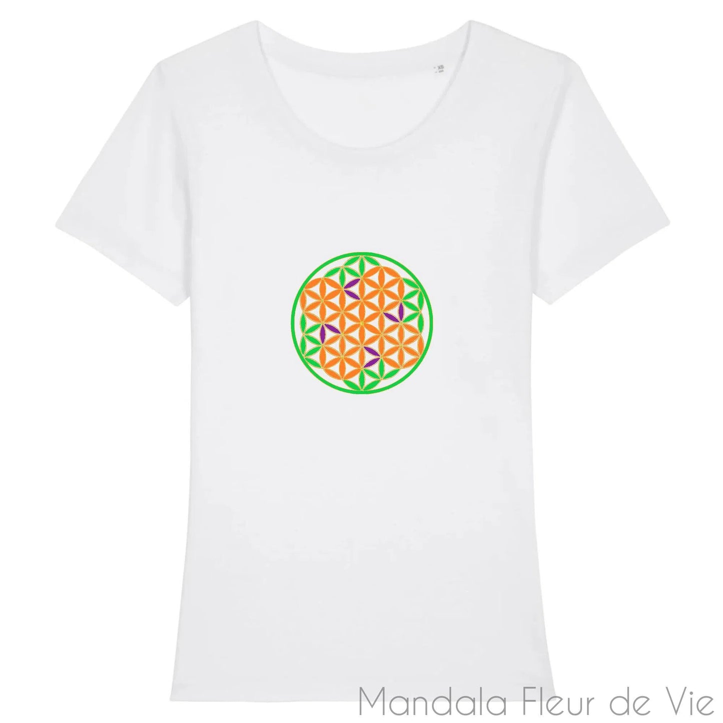 Tee Shirt Femme Fleur de Vie "Energie"