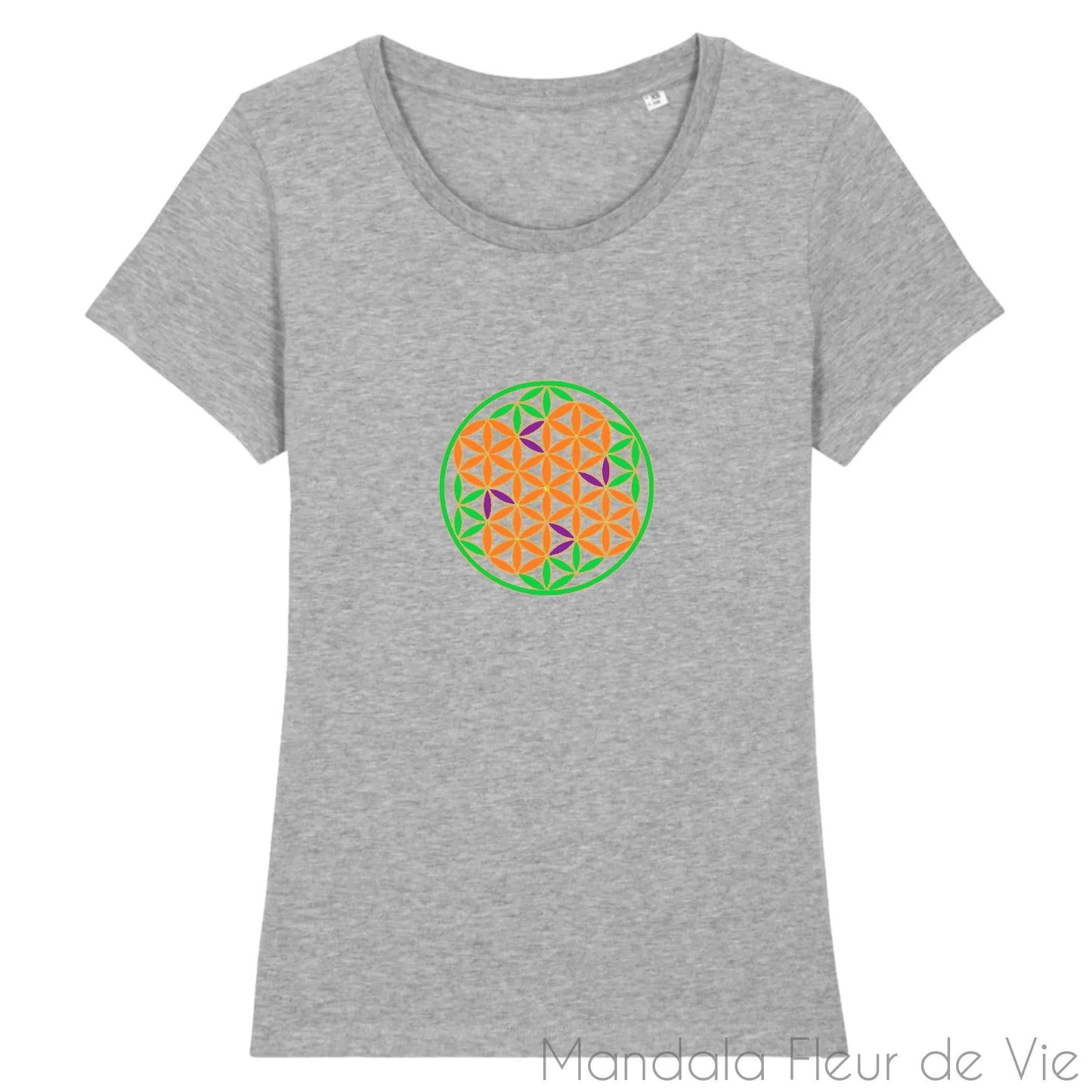 Tee Shirt Femme Fleur de Vie "Energie"