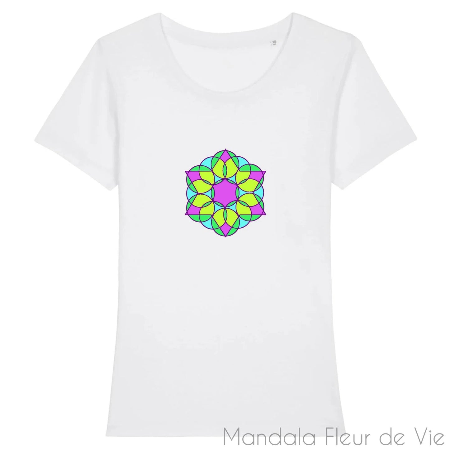 Tee Shirt Mandala Fleur "Energie"