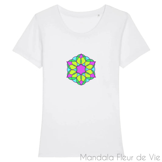 Tee Shirt Mandala Fleur "Energie"