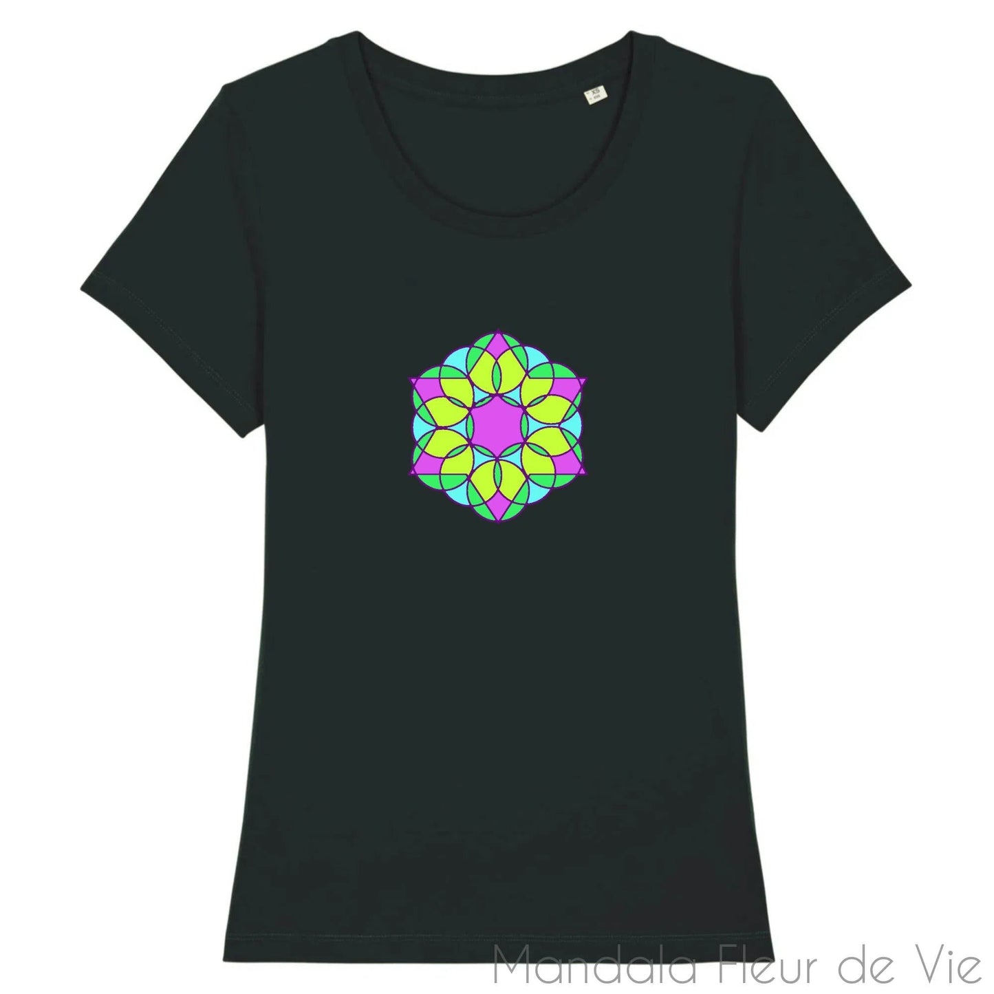 Tee Shirt Mandala Fleur "Energie"