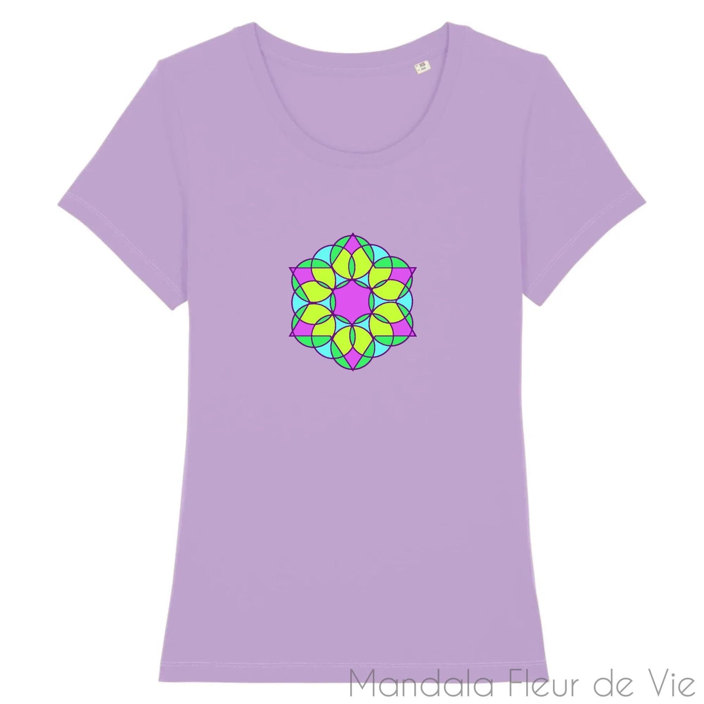 Tee Shirt Mandala Fleur "Energie"