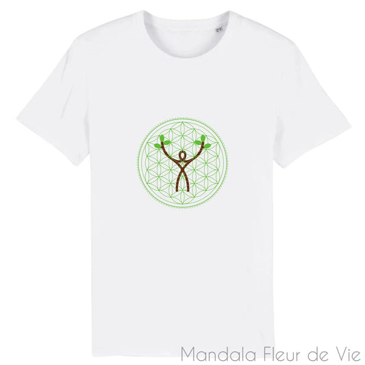 Tee-Shirt Mandala Fleur de Vie & Arbre de Vie