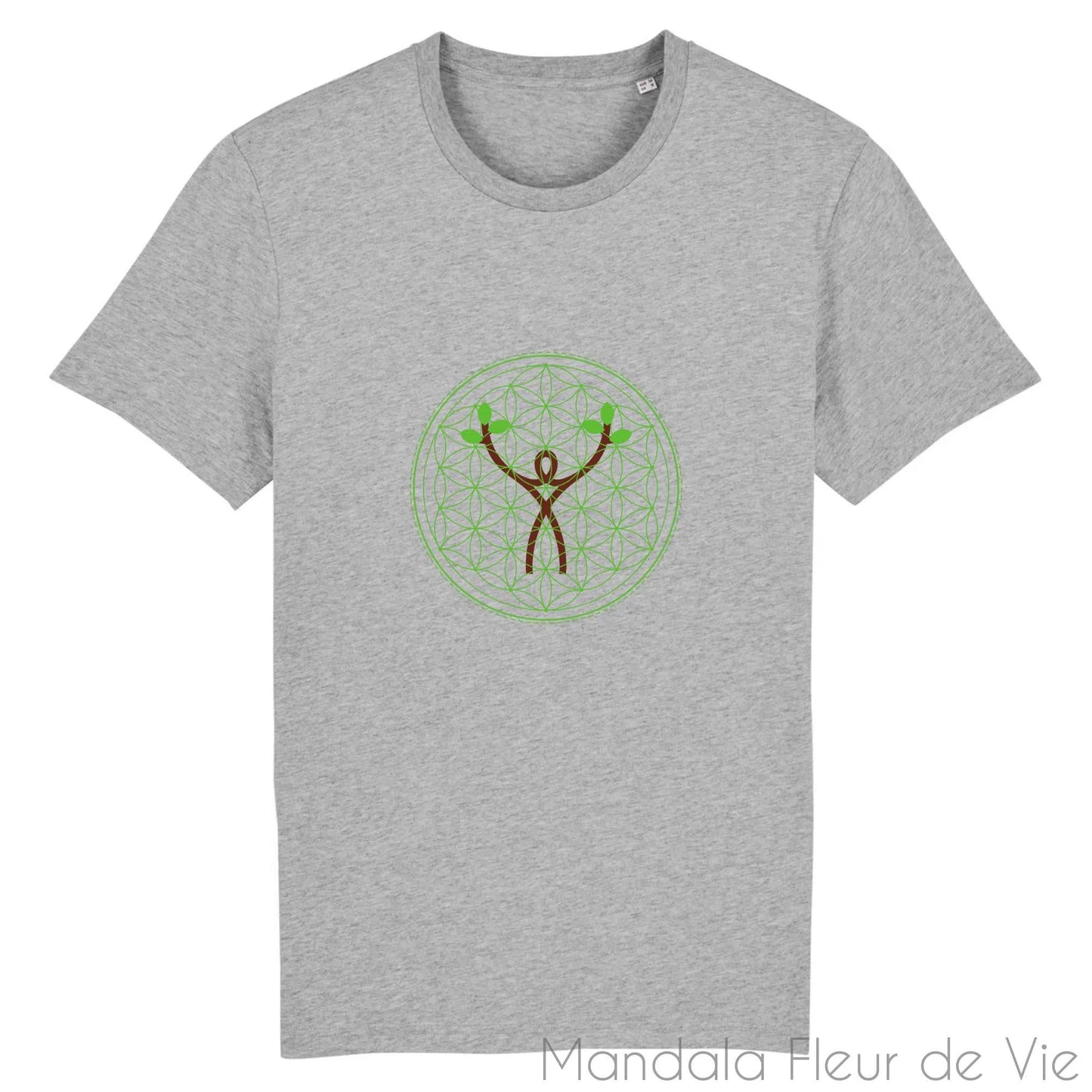 Tee-Shirt Mandala Fleur de Vie & Arbre de Vie