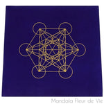 Tissu Fleur de Vie, géométrie sacrée Mandala Fleur de vie