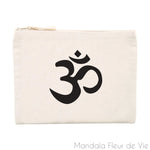Pochette Mandala Fleur de Vie "Om" Mandala Fleur de vie