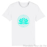T Shirt Fleur de Vie Lotus Yoga Mandala Fleur de vie