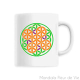 Mug Fleur de vie "Energie" Mandala Fleur de vie