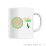 Mug Mandala Good Vibes Mandala Fleur de vie