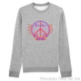 Sweat Mandala Peace & Love Mandala Fleur de vie